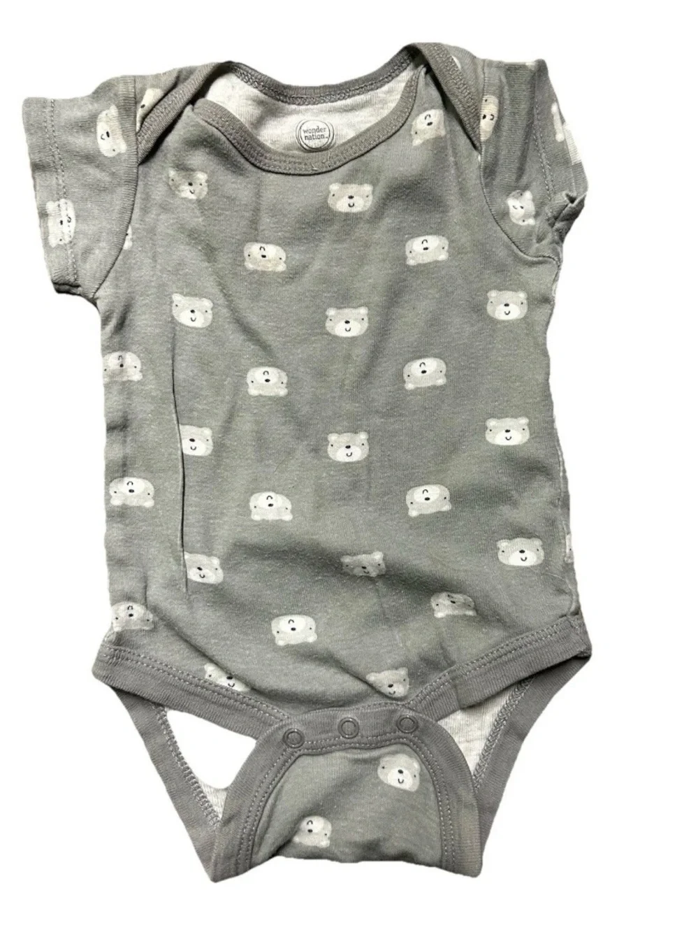 Baby Clothing Bears Long Short Sleeve Bodysuits Pants Size 3-6 Months